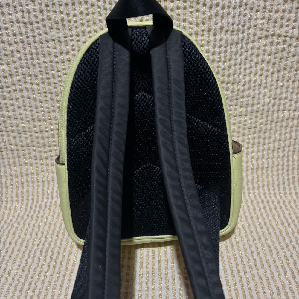Coach Light Green Leather Mini Court Backpack - Picture 4 of 4